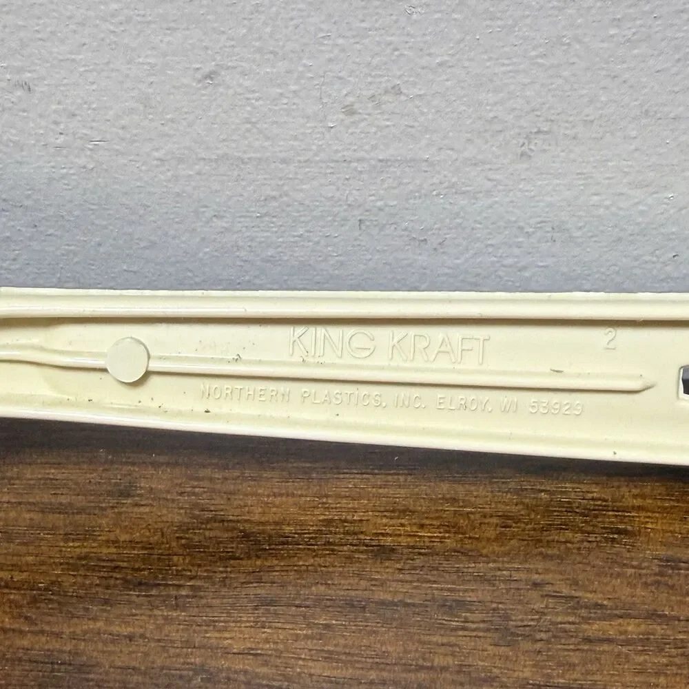 Vintage King Kraft Nylon 3 Slotted Spatula Set Of 2 Beige 11